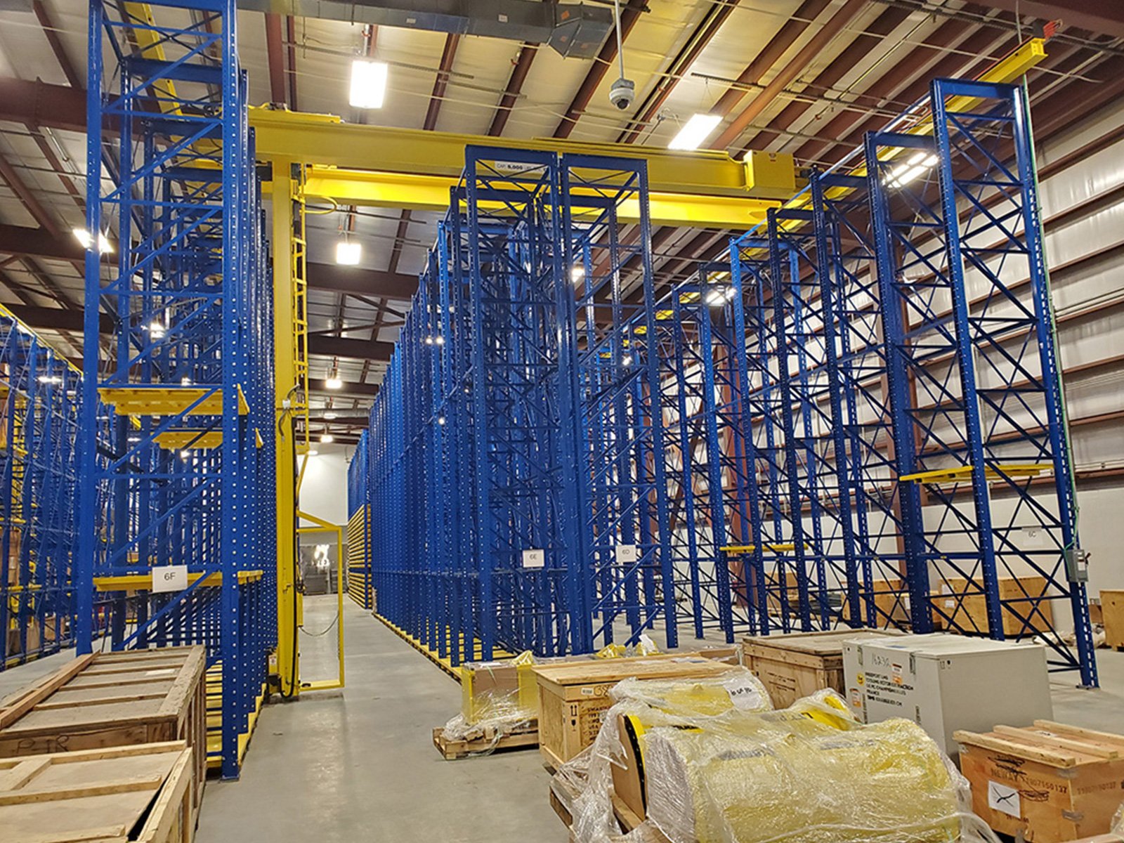 Automated Warehouse Racking & Storage Systems (AS/RS) Pallet Rack Systems